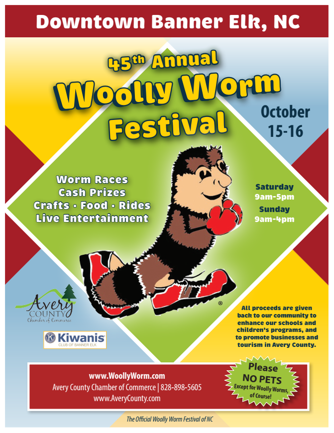 The 45th Annual Woolly Worm Festival is just around the corner!